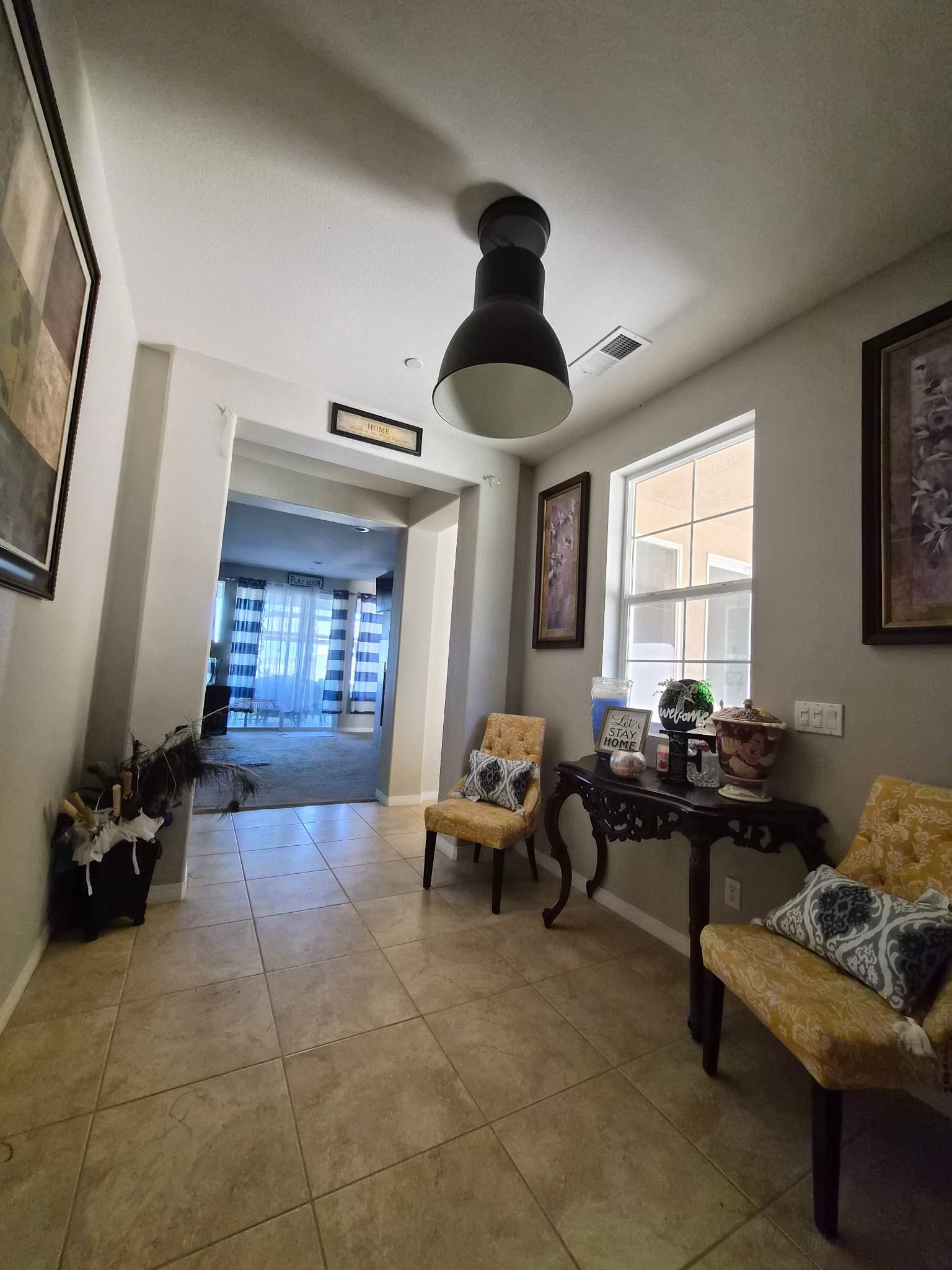 Indoor hallway